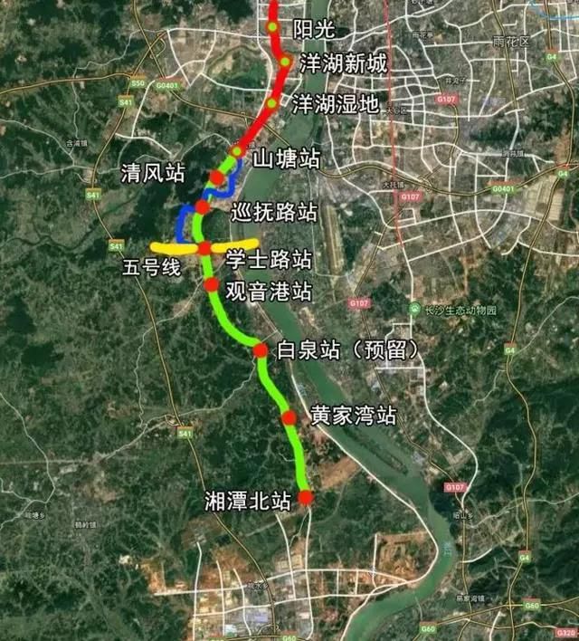 長株潭城際軌道交通西環線將在2020···